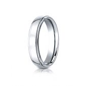 Cobaltchrome 5mm Comfort-Fit High Polished Design Ring