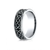 Cobaltchrome 7mm Comfort Fit Celtic Knot Ring