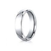 Cobaltchrome 6mm Comfort-Fit High Polished Design Ring