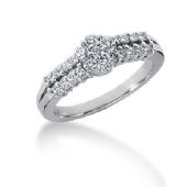 14K Round Brilliant Diamond Anniversary Ring (0.45ctw.)