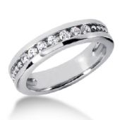 Platinum & 0.35 Carat Diamond Wedding Ring for Women