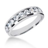 Stunning Platinum & 1.10 Carat Diamond Wedding Ring for Women