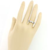 Thin 14K gold & 0.40 Carat Baguette Cut Diamond Wedding Band